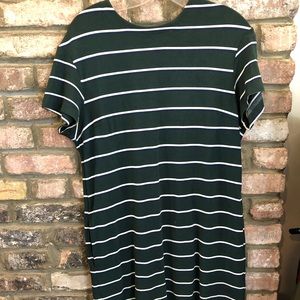 Striped Uniqlo T-shirt dress